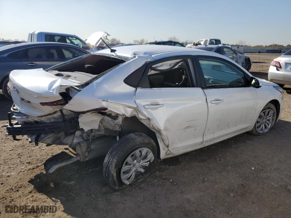 2020 Hyundai Accent SE with VIN 3KPC24A63LE109159, listed as a Copart auction lot 46478635 with 58,595 mi miles and Salvage Title. Bid and sale history available at carsss.com. Image 3.