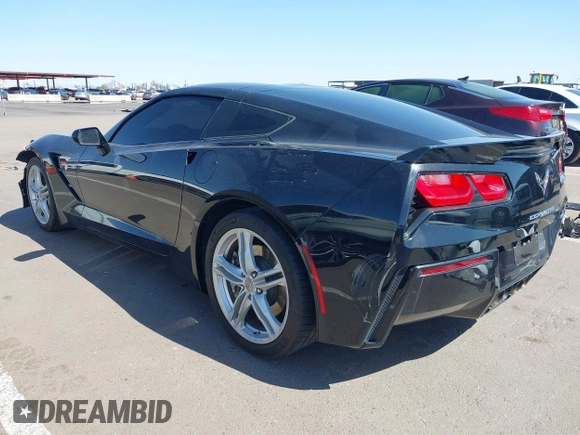 2016 Chevrolet Corvette 1LT with VIN 1G1YB2D7XG5116263, listed as a IAAI auction lot 41756159 with 63,136 mi miles. Bid and sale history available at carsss.com. Image 3.