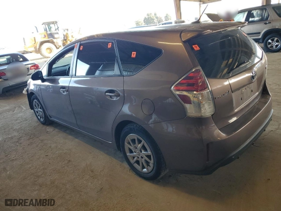 2015 Toyota Prius v Two with VIN JTDZN3EU9FJ031921, listed as a Copart auction lot 45972685 with 131,630 mi miles and Salvage Title. Bid and sale history available at carsss.com. Image 2.