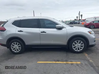 2018 Nissan Rogue S with VIN KNMAT2MT2JP605822, listed as a IAAI auction lot 42061477 with 114,808 mi miles. Bid and sale history available at carsss.com. Image 13.