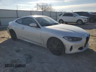 2023 BMW 4 Series 430i с VIN WBA53AP05PCM02174, выставлен на аукционе Copart как лот 88730895 с пробегом Не указан миль и Списание • Salvage title. История ставок и продаж доступна на DreamBid. Изображение 4.