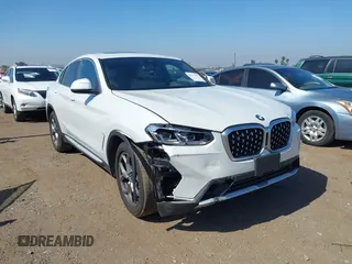 2025 BMW X4 xDrive30i with VIN 5UX33DT04S9Z75394, listed as a IAAI auction lot 42513753 with 9,320 mi miles and . Bid and sale history available at DreamBid. Image 1.