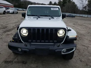 2022 Jeep Gladiator Overland с VIN 1C6HJTFG6NL168535, выставлен на аукционе Copart как лот 81087614 с пробегом 26 671 миль миль и Списание • Salvage title. История ставок и продаж доступна на DreamBid. Изображение 5.