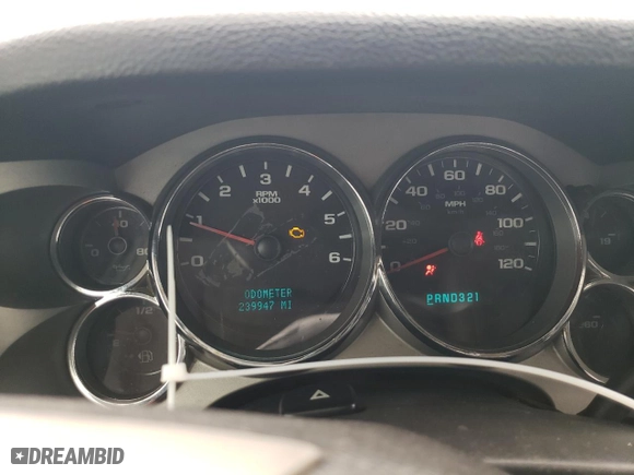 2007 Chevrolet Silverado 1500 LT w/1LT with VIN 1GCEK19C17Z502606, listed as a Copart auction lot 46881565 with 239,947 mi miles and Salvage Title. Bid and sale history available at carsss.com. Image 9.