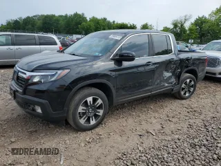 2020 Honda Ridgeline RTL with VIN 5FPYK3F57LB030174, listed as a Copart auction lot 59985415 with 43,095 mi miles and Salvage title. Bid and sale history available at DreamBid. Image 1.