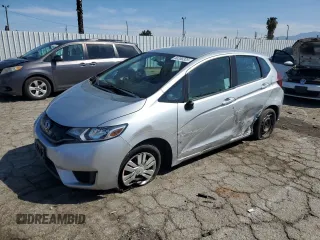 2015 Honda Fit LX with VIN 3HGGK5H55FM714297, listed as a Copart auction lot 49924615 with 69,038 mi miles and Salvage Title. Bid and sale history available at carsss.com. Image 1.