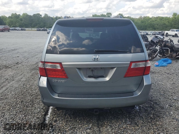 2006 Honda Odyssey EX with VIN 5FNRL38486B091892, listed as a Copart auction lot 53134035 with 154,449 mi miles and Salvage title. Bid and sale history available at DreamBid. Image 6.