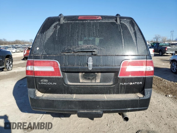 2007 Lincoln Navigator with VIN 5LMFU27587LJ07925, listed as a Copart auction lot 46303465 with Not provided miles and Salvage title. Bid and sale history available at DreamBid. Image 6.