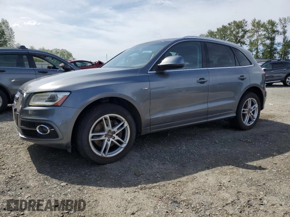 2013 Audi Q5 Premium Plus with VIN WA1DGAFP6DA065811, listed as a Copart auction lot 58220775 with 124,898 mi miles and Clean title. Bid and sale history available at DreamBid. Image 1.
