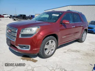 2015 GMC Acadia Denali with VIN 1GKKRTKD6FJ175909, listed as a Copart auction lot 52730395 with 213,061 mi miles and Salvage Title. Bid and sale history available at carsss.com. Image 1.