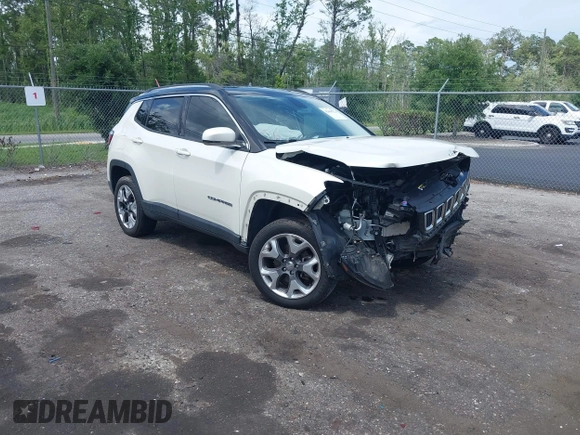 2018 Jeep Compass Limited with VIN 3C4NJDCB6JT178250, listed as a IAAI auction lot 42468751 with 142,502 mi miles and . Bid and sale history available at DreamBid. Image 1.