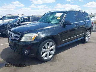 2010 Mercedes-Benz GLK GLK 350 with VIN WDCGG5GB9AF444727, listed as a IAAI auction lot 42074808 with 242,686 mi miles. Bid and sale history available at carsss.com. Image 2.