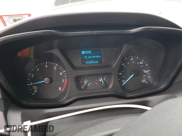 2017 Ford Transit z VIN 1FTYR1YM8HKA78211, wystawiony jako Copart lot #53779825 z przebiegiem 16 834 mil mil oraz Szkoda całkowita • Salvage title. Historia ofert i sprzedaży dostępna na DreamBid. Obrazek 9.
