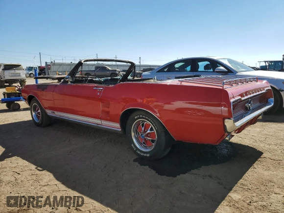 1967 Ford Mustang с VIN 7R03C226653, выставлен на аукционе Copart как лот 74903644 с пробегом Не указан миль и На запчасти • Non repairable. История ставок и продаж доступна на DreamBid. Изображение 2.
