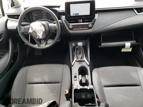 2023 Toyota Corolla Hybrid LE with VIN JTDBDMHE2PJ002549, listed as a Copart auction lot 50378594 with 5,028 mi miles and Salvage Title. Bid and sale history available at carsss.com. Image 8.