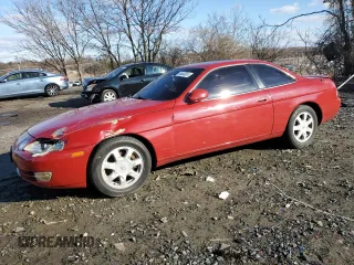1995 Lexus SC 400 z VIN JT8UZ30C9S0042199, wystawiony jako Copart lot #84843804 z przebiegiem 167 058 mil mil oraz Szkody całkowita. Historia ofert i sprzedaży dostępna na DreamBid. Obrazek 1.