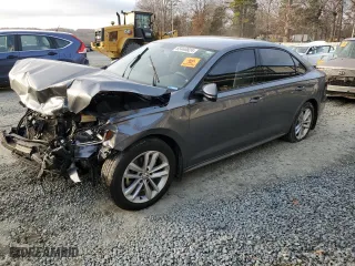2020 Volkswagen Passat 2.0T S with VIN 1VWAA7A36LC024743, listed as a Copart auction lot 85440824 with 0 mi miles and Salvage Title. Bid and sale history available at carsss.com. Image 1.