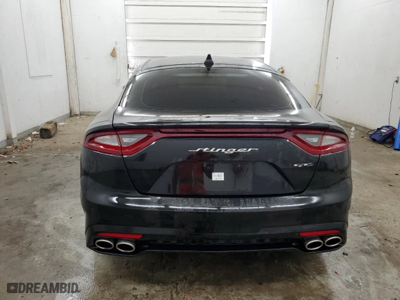2021 Kia Stinger GT-Line with VIN KNAE15LA9M6097753, listed as a Copart auction lot 71942354 with 41,847 mi miles and Clean Title. Bid and sale history available at carsss.com. Image 6.