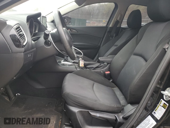 2016 Mazda 3 i Sport with VIN JM1BM1T7XG1341292, listed as a Copart auction lot 52744885 with 112,195 mi miles and Salvage Title. Bid and sale history available at DreamBid. Image 7.