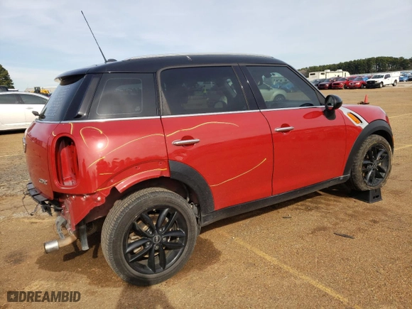 2013 MINI Cooper Countryman with VIN WMWZB3C55DWM07743, listed as a Copart auction lot 87904725 with 138,056 mi miles and Salvage Title. Bid and sale history available at carsss.com. Image 3.