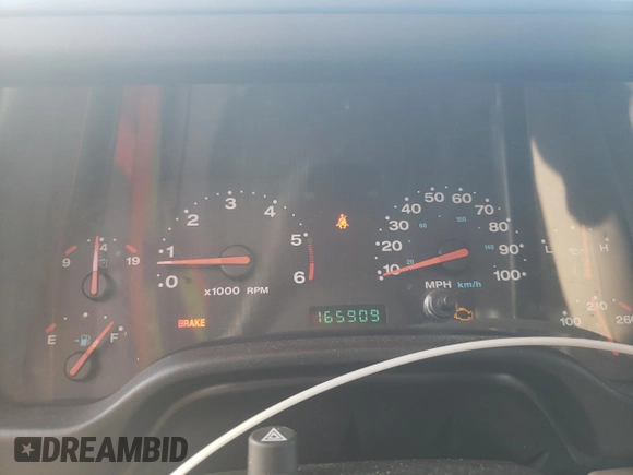 2003 Jeep Wrangler Sport with VIN 1J4FA49S43P332645, listed as a Copart auction lot 77424814 with 165,909 mi miles and Non Repairable. Bid and sale history available at carsss.com. Image 9.