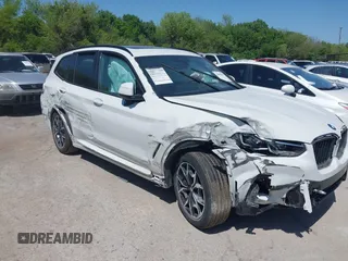 2023 BMW X3 sDrive30i with VIN 5UX43DP05P9S19868, listed as a IAAI auction lot 41989094 with Not Provided miles and . Bid and sale history available at DreamBid. Image 1.