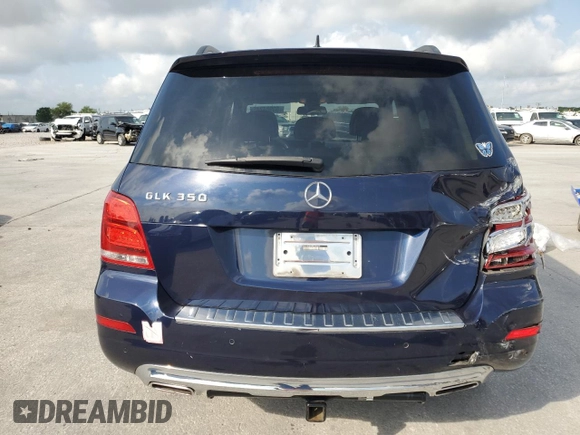 2014 Mercedes-Benz GLK 350 with VIN WDCGG5HB9EG220629, listed as a Copart auction lot 53984245 with 128,008 mi miles and Salvage Title. Bid and sale history available at carsss.com. Image 6.