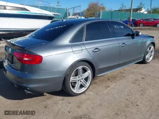 2013 Audi S4 Premium Plus with VIN WAUBGAFLXDA227978, listed as a IAAI auction lot 40808960 with 156,723 mi miles. Bid and sale history available at carsss.com. Image 4.