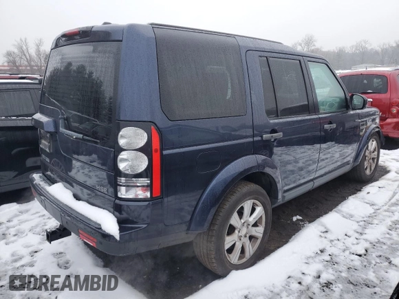 2014 Land Rover LR4 HSE with VIN SALAG2V60EA722541, listed as a Copart auction lot 84387474 with 106,845 mi miles and Salvage Title. Bid and sale history available at DreamBid. Image 3.