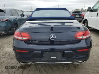 2023 Mercedes-Benz C 300 with VIN W1KWK8DB4PG126089, listed as a Copart auction lot 87676775 with 17,033 mi miles and Non Repairable. Bid and sale history available at DreamBid. Image 6.