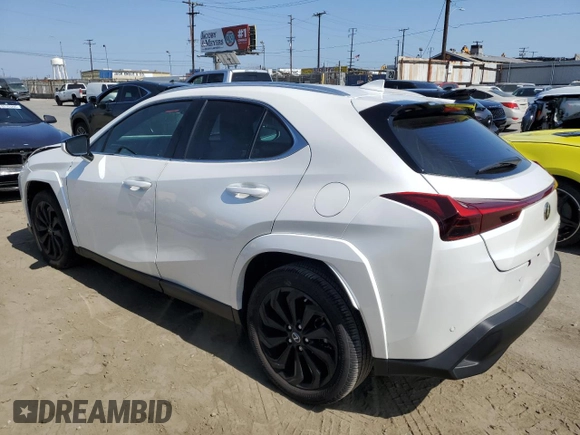 2024 Lexus UX 250h Premium with VIN JTHP9JBH5R2076214, listed as a Copart auction lot 61501865 with 17,221 mi miles and Salvage title. Bid and sale history available at DreamBid. Image 2.