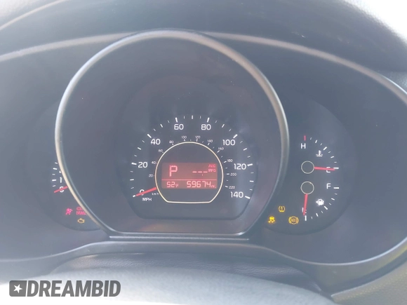 2016 Kia Soul with VIN KNDJN2A26G7331748, listed as a IAAI auction lot 41720004 with 59,674 mi miles. Bid and sale history available at carsss.com. Image 7.