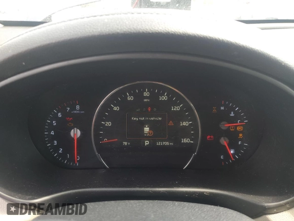 2017 Kia Sorento EX with VIN 5XYPHDA58HG205029, listed as a Copart auction lot 51811395 with 121,705 mi miles and Clean Title. Bid and sale history available at DreamBid. Image 9.