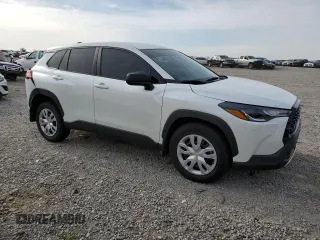 2023 Toyota Corolla Cross L with VIN 7MUAAABG1PV045317, listed as a Copart auction lot 55485385 with 30,626 mi miles and Non repairable. Bid and sale history available at DreamBid. Image 4.
