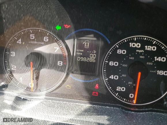 2005 Acura TSX with VIN JH4CL958X5C016993, listed as a Copart auction lot 42721305 with 98,286 mi miles and Salvage Title. Bid and sale history available at carsss.com. Image 9.
