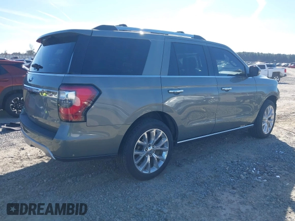 2019 Ford Expedition Limited with VIN 1FMJU1KT1KEA22256, listed as a IAAI auction lot 41092563 with 85,159 mi miles and . Bid and sale history available at DreamBid. Image 4.