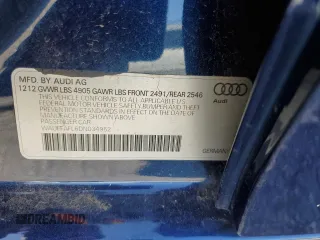 2013 Audi A4 Premium Plus with VIN WAUFFAFL6DN034952, listed as a Copart auction lot 52313145 with 154,754 mi miles and Clean Title. Bid and sale history available at carsss.com. Image 12.