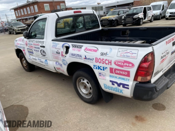 2008 Toyota Tacoma with VIN 5TENX22N38Z590874, listed as a IAAI auction lot 41853807 with 1 mi miles. Bid and sale history available at carsss.com. Image 3.
