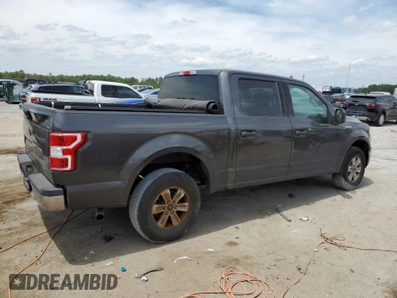 2020 Ford F-150 XL with VIN 1FTEW1C51LKE08033, listed as a Copart auction lot 53891445 with 201,612 mi miles and Clean Title. Bid and sale history available at carsss.com. Image 3.