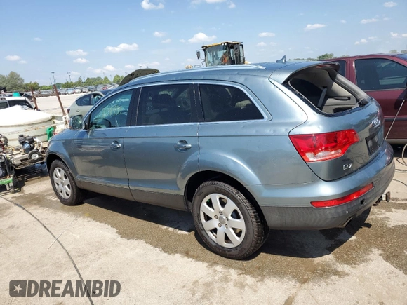 2007 Audi Q7 Premium with VIN WA1BY74L37D077246, listed as a Copart auction lot 59765904 with 209,930 mi miles and Salvage Title. Bid and sale history available at carsss.com. Image 2.