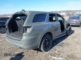 2021 Dodge Durango GT Plus with VIN 1C4RDJDG2MC689150, listed as a IAAI auction lot 41638093 with 46,429 mi miles. Bid and sale history available at carsss.com. Image 4.
