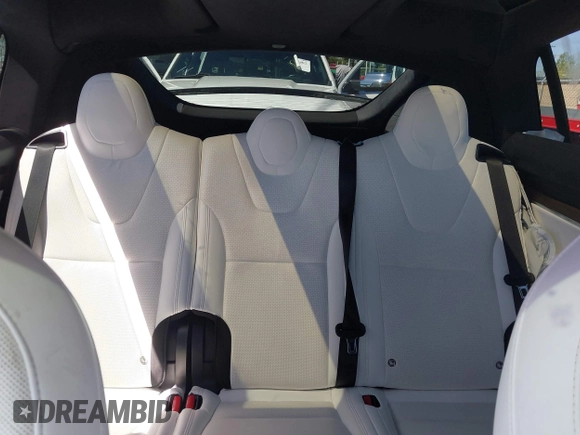 2022 Tesla Model X with VIN 7SAXCAE59NF360301, listed as a IAAI auction lot 41945059 with Not Provided miles and . Bid and sale history available at DreamBid. Image 8.
