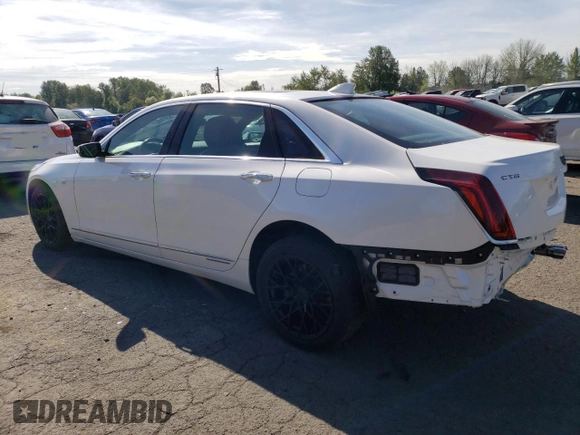 2017 Cadillac CT6 Plug-In RWD with VIN LREKK5RX1HA062210, listed as a Copart auction lot 56405615 with 79,359 mi miles and Salvage title. Bid and sale history available at DreamBid. Image 2.