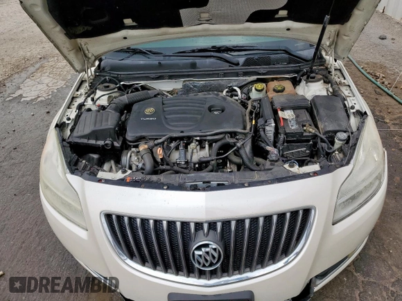 2012 Buick Regal Turbo Premium 1 с VIN 2G4GS5EVXC9182242, выставлен на аукционе Copart как лот 57914345 с пробегом 106 894 миль миль и Чистый • Clean title. История ставок и продаж доступна на DreamBid. Изображение 11.
