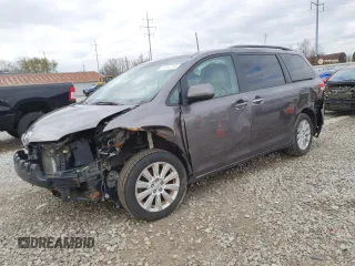 2011 Toyota Sienna XLE with VIN 5TDDK3DC4BS005526, listed as a Copart auction lot 51244785 with Not Provided miles and Salvage Title. Bid and sale history available at DreamBid. Image 1.