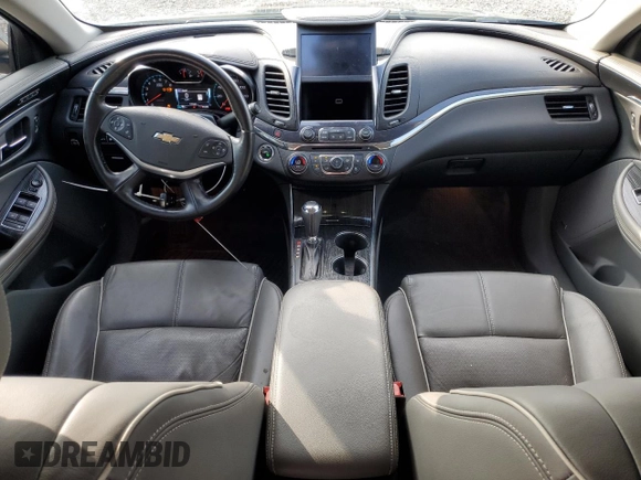 2017 Chevrolet Impala Premier with VIN 2G1145S34H9146294, listed as a Copart auction lot 59054975 with 115,128 mi miles and Salvage title. Bid and sale history available at DreamBid. Image 8.
