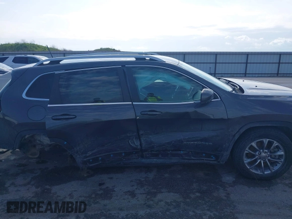 2019 Jeep Cherokee Latitude Plus with VIN 1C4PJMLX8KD418331, listed as a IAAI auction lot 42557107 with 108,096 mi miles and . Bid and sale history available at DreamBid. Image 13.