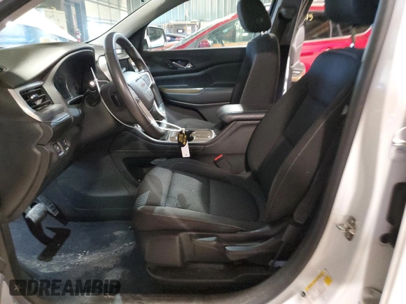 2021 GMC Acadia SLE with VIN 1GKKNKLA2MZ180842, listed as a Copart auction lot 46275615 with 26,701 mi miles and Salvage Title. Bid and sale history available at DreamBid. Image 7.