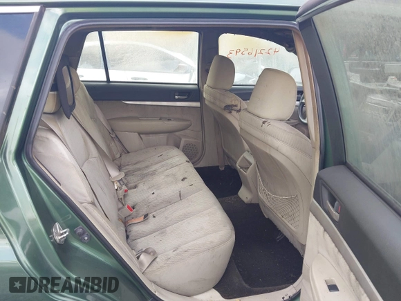2011 Subaru Outback 2.5i с VIN 4S4BRBAC2B3421377, выставлен на аукционе IAAI как лот 42216593 с пробегом 209 495 миль миль и . История ставок и продаж доступна на DreamBid. Изображение 8.
