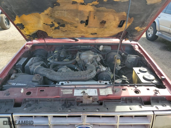 1992 Ford Ranger Splash with VIN 1FTCR15X5NPA54097, listed as a Copart auction lot 43804445 with 19,097 mi miles and Salvage Title. Bid and sale history available at carsss.com. Image 11.